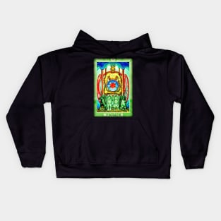 Thoth Tarot - VII - The Chariot. Kids Hoodie